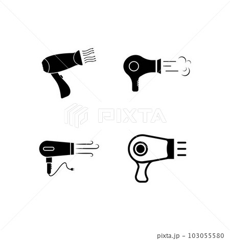 Hair dryer logo 103055580
