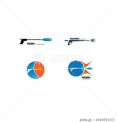 Pressure washing logo Pressure washing logo 103056153