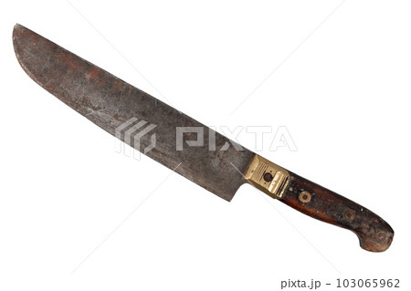 Retro vintage hunting knife 103065962