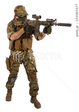 special force operator fire carbine M4 103065977
