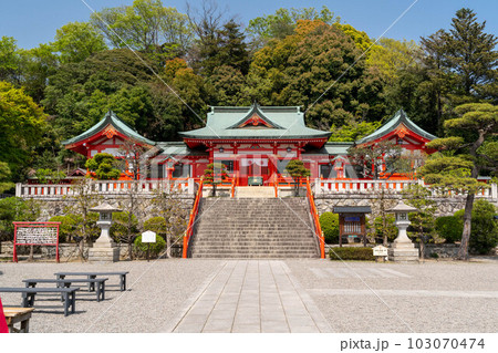 足利織姫神社　本堂 103070474