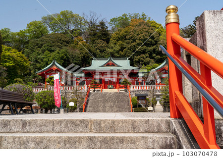 足利織姫神社　本堂 103070478