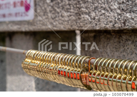 足利織姫神社　愛の鍵 103070499