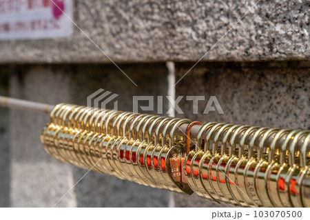 足利織姫神社 愛の鍵 足利織姫神社 愛の鍵 103070500