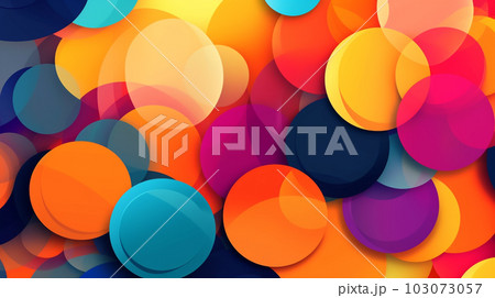 Generative AI, a blend of bright colors for a playful and energetic website Generative AI, a blend of bright colors for a playful and energetic website 103073057