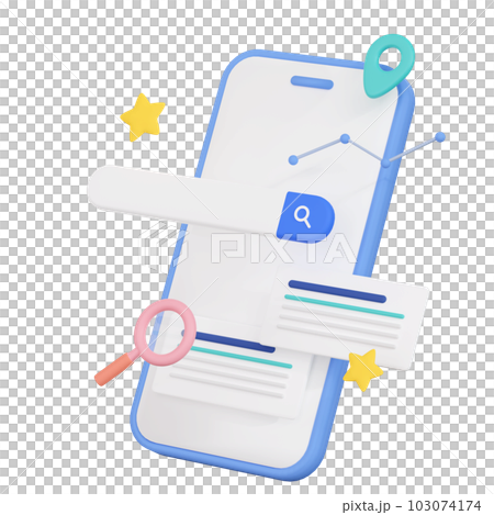 3DCG | Image material for search and SEO on smartphones 103074174