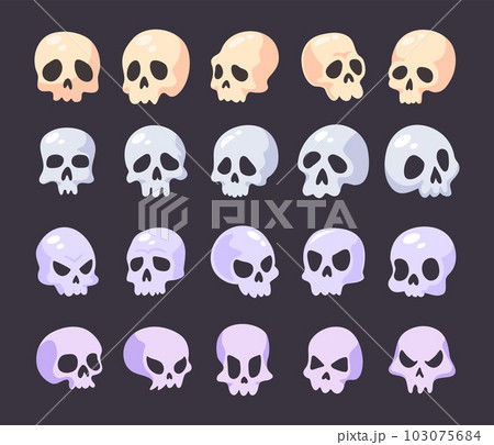 dead man skull cartoon halloween night horror dead man skull cartoon halloween night horror 103075684