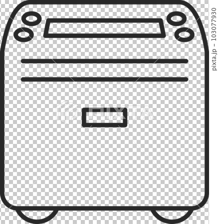 日用品線描插圖空氣淨化器 103077930