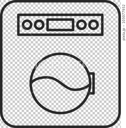 日用品畫線滾筒式洗衣機 103077932