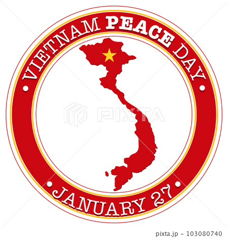 Vietnam Peace Day Banner Design 103080740