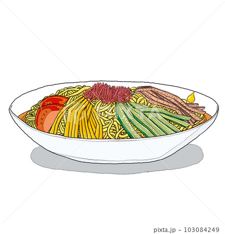 食品サンプル01冷やし中華02単品2 103084249