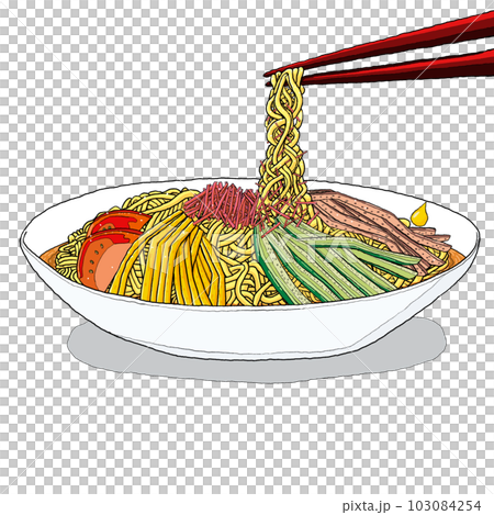 食物樣本 01 冷凍中國麵條 03 橋上 103084254