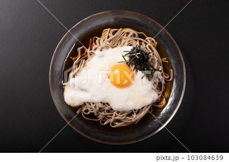 冷やしとろろ蕎麦 103084639