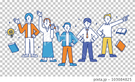 Men and women working in patent IP occupations Men and women working in patent IP occupations 103084825