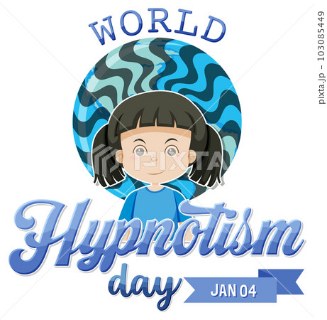 World hypnotism day banner design 103085449