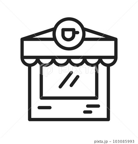 Coffee Shop icon vector image. Coffee Shop icon vector image. 103085993