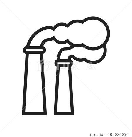 Chimney icon vector image. 103086050
