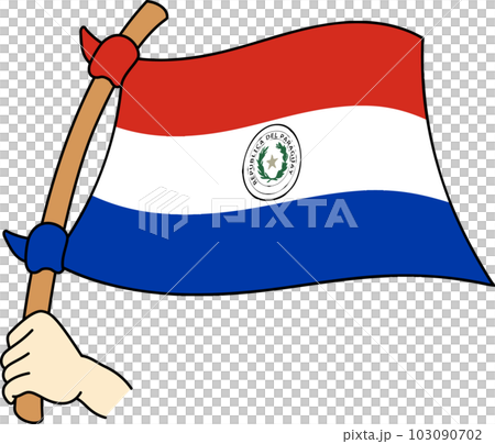 飄揚的世界各國國旗☆巴拉圭☆ 飄揚的世界各國國旗☆巴拉圭☆ 103090702