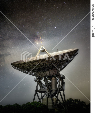 茨城県高萩市 さくら宇宙公園の初夏の天の川 茨城県高萩市 さくら宇宙公園の初夏の天の川 103092650