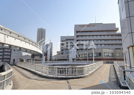 小倉北区中心部の街並み(北九州市立医療センター) 小倉北区中心部の街並み(北九州市立医療センター) 103094340