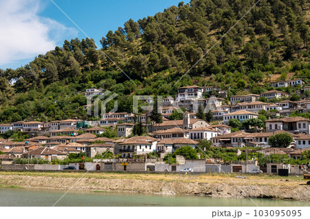 View at old city of Berat - Albania 103095095