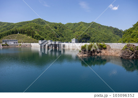 初夏の八ッ場ダム 群馬県 初夏の八ッ場ダム 群馬県 103096352