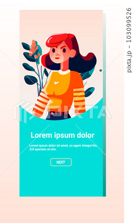 beautiful woman young girl posing in casual clothes mothers day card template portrait beautiful woman young girl posing in casual clothes mothers day card template portrait 103099526
