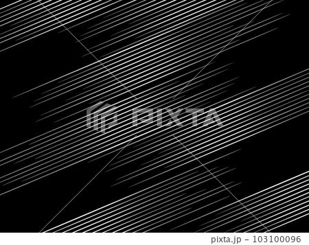 高級感のある抽象的な背景　横位置　ブラック＆シルバー 103100096