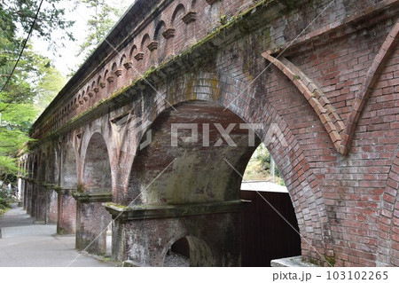 京都南禅寺 琵琶湖疎水 水路閣 京都南禅寺 琵琶湖疎水 水路閣 103102265
