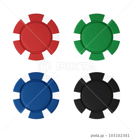 3d vector casino chips. 103102381
