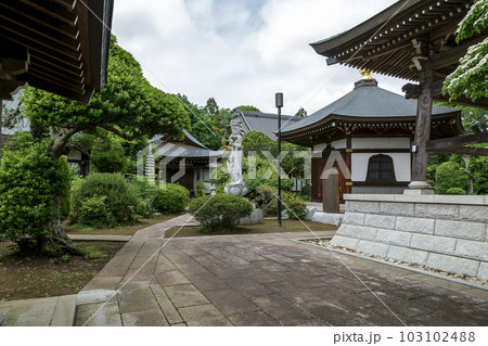 新田義貞の創建した太田山金龍寺境内【茨城県竜ケ崎市】 103102488