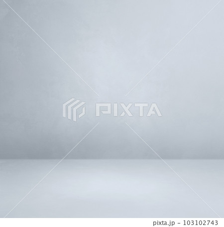 Empty light grey concrete interior background 103102743