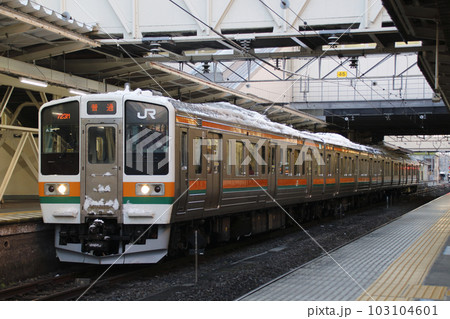 上越線211系（4両編成：高崎⇔水上） 103104601