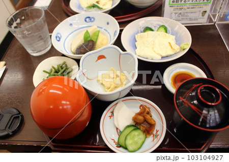日光の名物 湯葉料理の定食 日光の名物 湯葉料理の定食 103104927