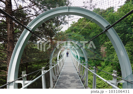 Hantangang Jusangjeolli Cliff, called Korea's Grand Canyon, UNESCO Geopark 103106431