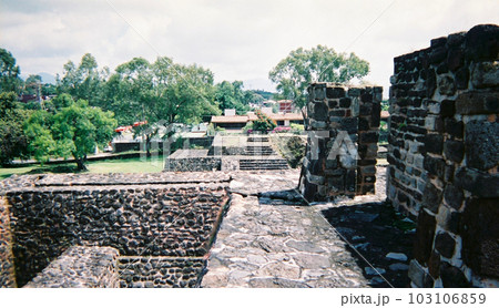 メキシコ　クエルナバカ　テオパンソルコ遺跡　2003年10月 103106859