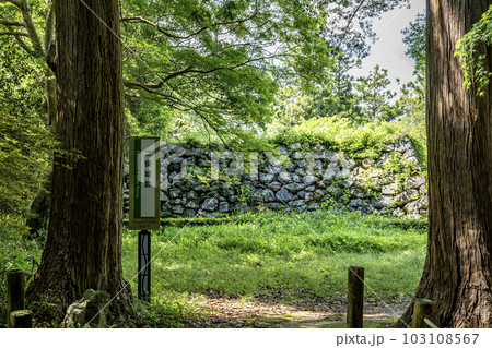 二俣城跡は静岡県浜松市天竜区二俣町二俣にある戦国時代の山城跡 103108567