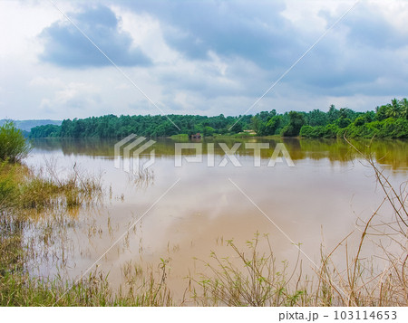 Flooded river 103114653