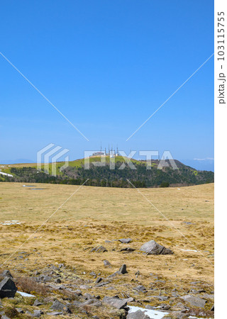 牛伏山・登山道から王ヶ頭を望む【ビーナスライン】 103115755