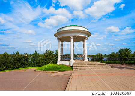 Love pavillion at Volga embankment, Russia 103120667