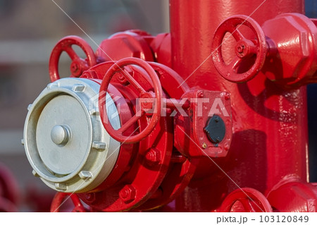 Fire fighting equipment on a ship 103120849
