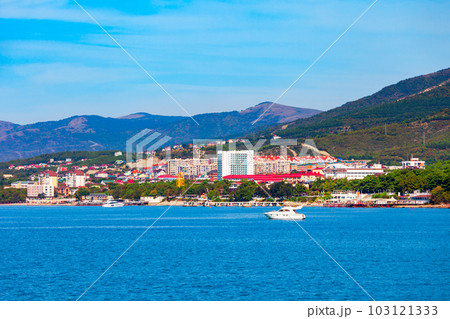 Gelendzhik aerial panoramic view, Russia Gelendzhik aerial panoramic view, Russia 103121333