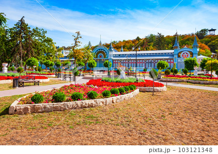Fountain in Pyatigorsk city, Russia 103121348