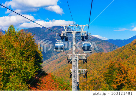 Cable car at Rosa Khutor, Sochi 103121491