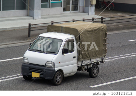 軽トラック　ホロ車 103121812