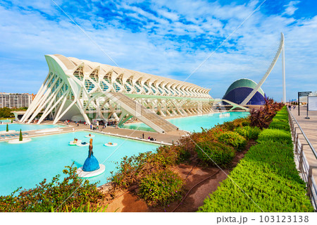 The City of Arts and Sciences in Valencia, Spain The City of Arts and Sciences in Valencia, Spain 103123138