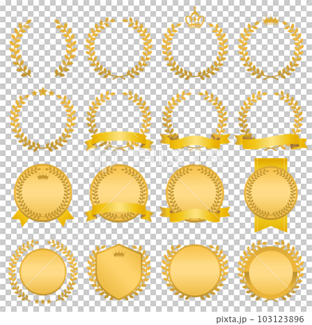 Laurel and ribbon frame Laurel and ribbon frame 103123896