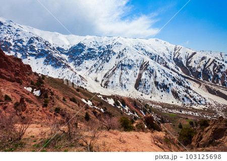 Chimgan mountain, Tian Shan range, Uzbekistan Chimgan mountain, Tian Shan range, Uzbekistan 103125698