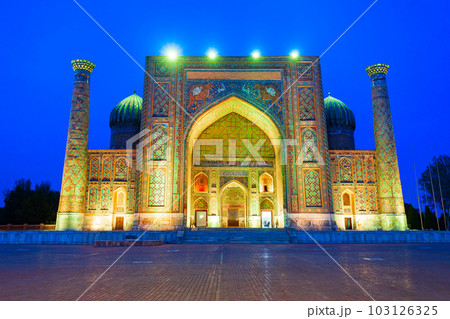 Registan Sher Dor Madrasa in Samarkand 103126325