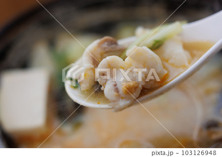 下風呂温泉のあんこう鍋定食(青森県風間浦村) 下風呂温泉のあんこう鍋定食(青森県風間浦村) 103126948